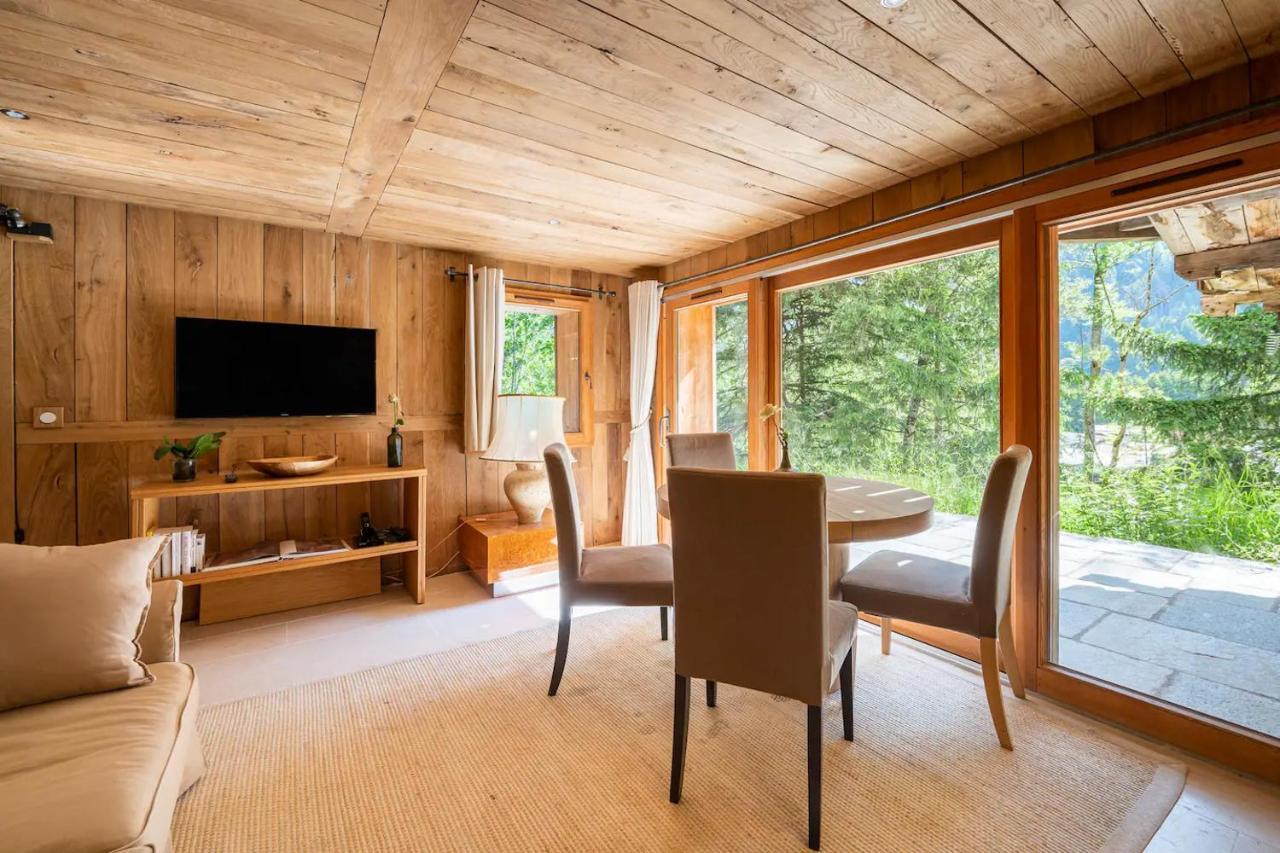 Chalet Ananda Avec Sauna, Baignoire Balneo Et Terrasse Σαμονί Εξωτερικό φωτογραφία