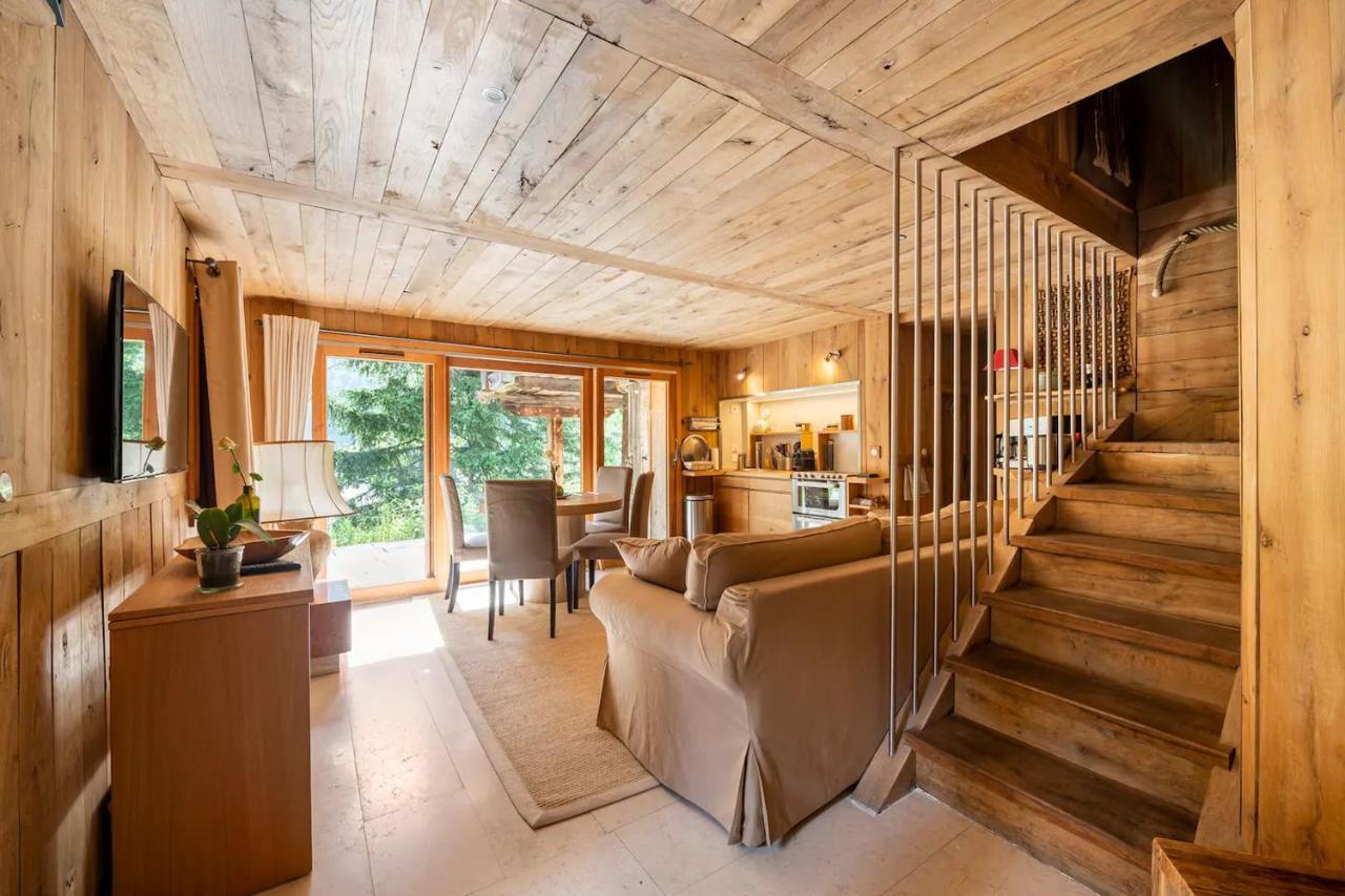 Chalet Ananda Avec Sauna, Baignoire Balneo Et Terrasse Σαμονί Εξωτερικό φωτογραφία