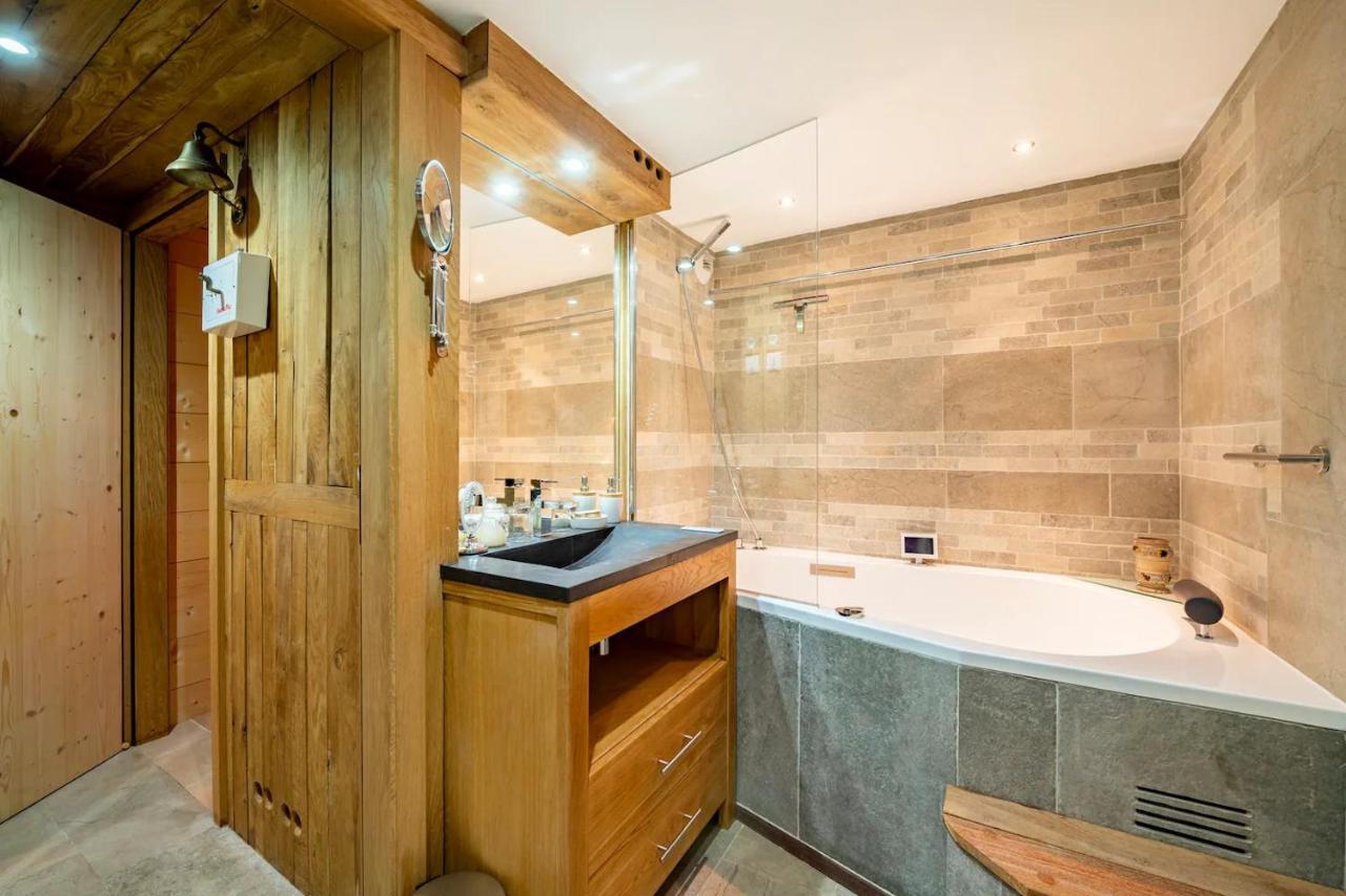 Chalet Ananda Avec Sauna, Baignoire Balneo Et Terrasse Σαμονί Εξωτερικό φωτογραφία